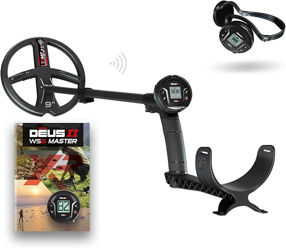 DEUS II WS6 Master — 9-inch FMF coil product photograph