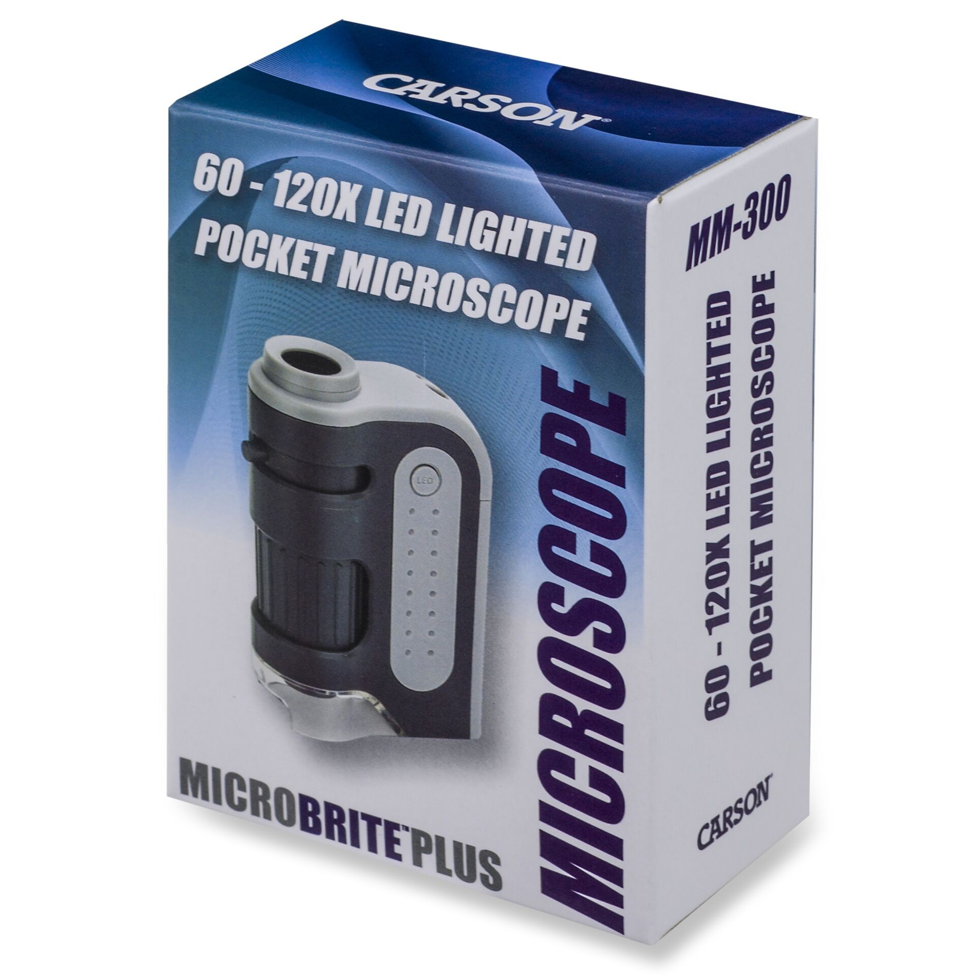 Carson MicroBrite Plus MM-300 pocket microscope, exact microscope model
