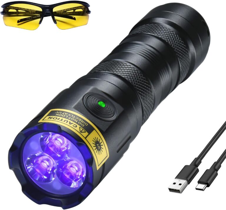DARKBEAM 365nm Filtered UV Flashlight