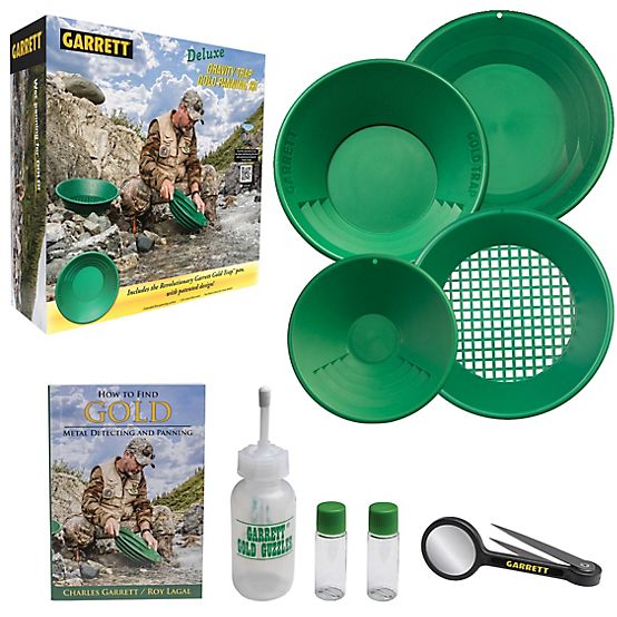 Garrett Deluxe Gold Pan Kit 1651410