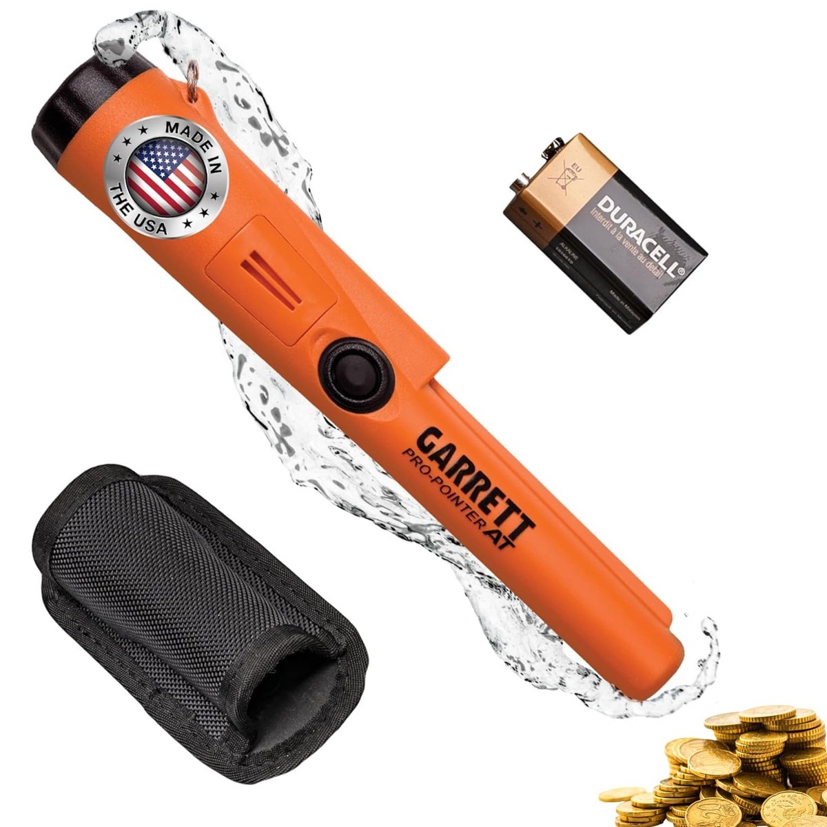 Garrett PRO-Pointer AT (standard orange model) model-specific product photograph