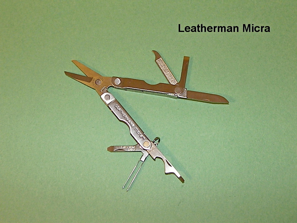 Leatherman Micra stainless steel scissors-first mini multi-tool, exact model