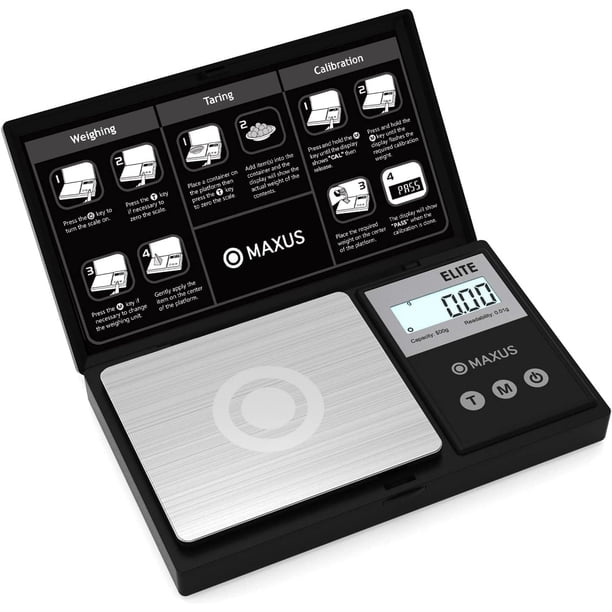 MAXUS Precision Pocket Scale 500g x 0.01g