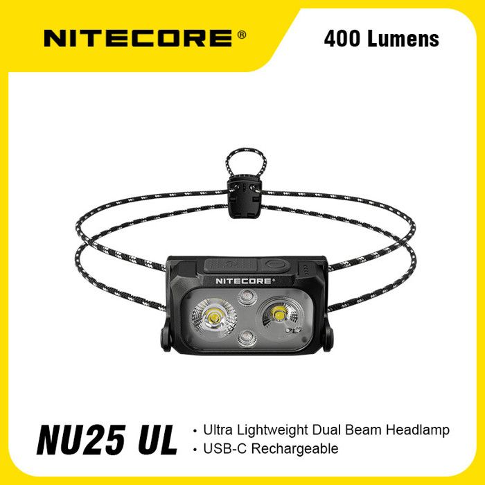 Nitecore NU25 UL 400-Lumen Headlamp