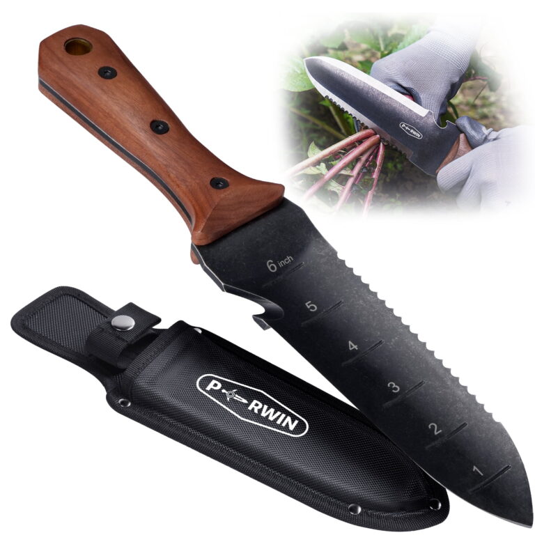 PERWIN 7-Inch Hori Hori Digging Knife