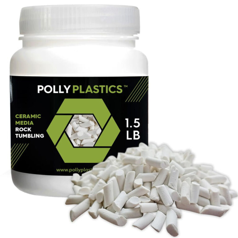 Polly Plastics Small Ceramic Tumbling Media 1.5 lb