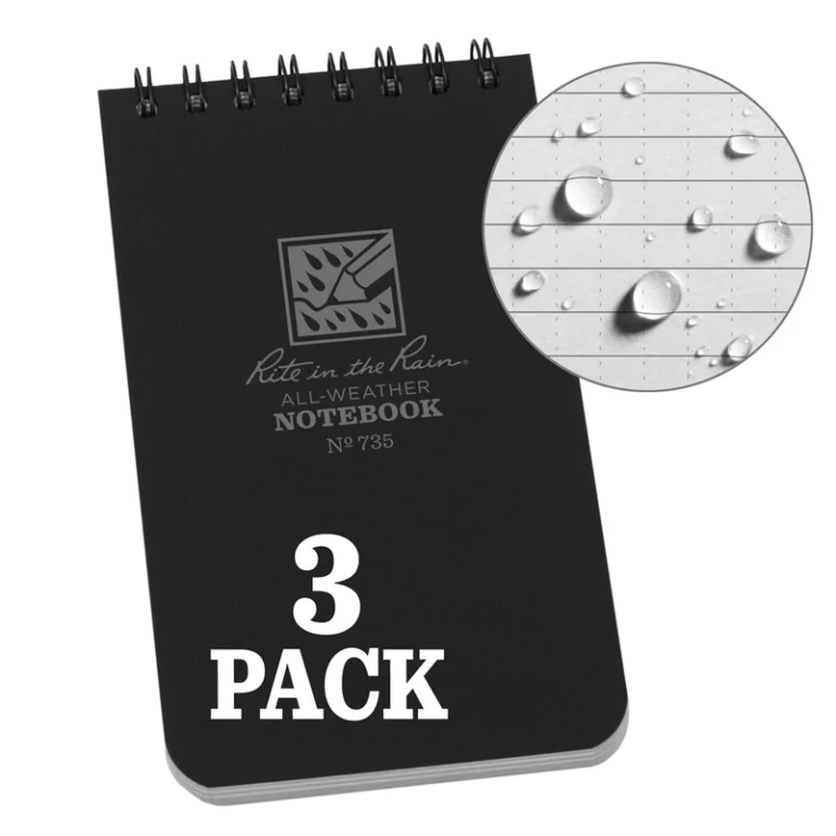 Rite in the Rain 735-3X Weatherproof Notebook 3 Pack
