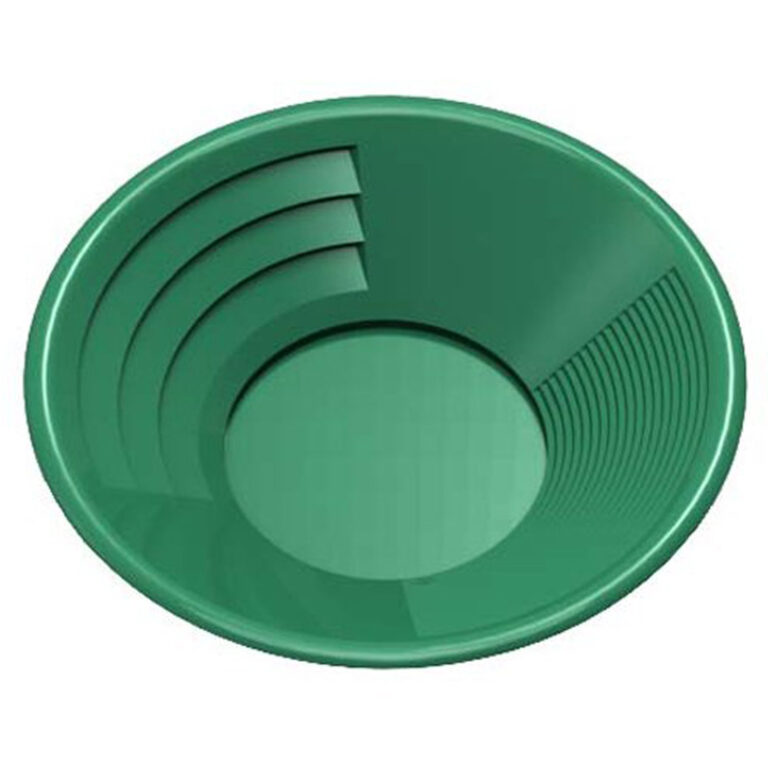 SE 14-Inch Dual-Riffle Gold Pan GP1014G14