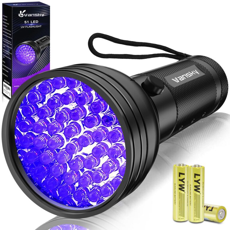 Vansky 51-LED UV Black Light Flashlight